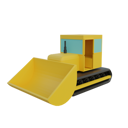 پیش‌نمایش فایل bulldozer-5371117 از پک حمل و نقل