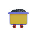 پیش‌نمایش فایل coal-cart-5371133 از پک حمل و نقل
