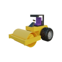 پیش‌نمایش فایل road-roller-5371194 از پک حمل و نقل
