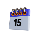 پیش‌نمایش فایل 15-date-6875229 از پک تقویم
