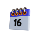 پیش‌نمایش فایل 16-date-6875214 از پک تقویم
