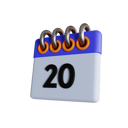 پیش‌نمایش فایل 20-date-6875218 از پک تقویم