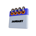 پیش‌نمایش فایل january-6886344 از پک تقویم
