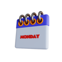 پیش‌نمایش فایل monday-6886337 از پک تقویم