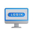 پیش‌نمایش فایل monitor-login-8196884 از پک رابط ورود