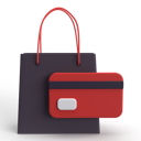 پیش‌نمایش فایل debit-card-shopping-8867287 از پک جمعه سیاه