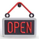 پیش‌نمایش فایل open-sign-8867304 از پک جمعه سیاه
