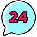 پیش‌نمایش فایل 24-hours-service-4878951 از پک تحویل فست فود