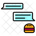 پیش‌نمایش فایل burger-order-chat-4878910 از پک تحویل فست فود