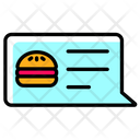 پیش‌نمایش فایل burger-order-chat-4878911 از پک تحویل فست فود