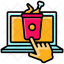 پیش‌نمایش فایل chicken-order-laptop-4878978 از پک تحویل فست فود