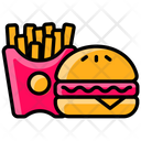 پیش‌نمایش فایل french-fries-and-burger-4878952 از پک تحویل فست فود