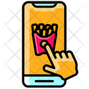 پیش‌نمایش فایل french-fries-delivery-order-4878900 از پک تحویل فست فود