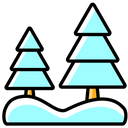 پیش‌نمایش فایل winter-fir-trees-4619772 از پک کریسمس