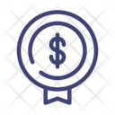 پیش‌نمایش فایل dollar-sign-award-badge-13917965 از پک کسب و کار