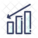 پیش‌نمایش فایل decreases-bar-chart-13918739 از پک امور مالی