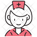 پیش‌نمایش فایل nurse-2367129 از پک بسته آیکون ویروس کرونا