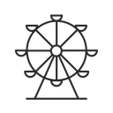 پیش‌نمایش فایل ferries-wheel-3349937 از پک کارناوال - سیرک و جشنواره