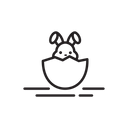 پیش‌نمایش فایل rabbit-egg-3484667 از پک عید پاک