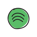 پیش‌نمایش فایل spotify-3485206 از پک رسانه های اجتماعی