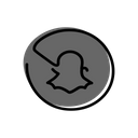 پیش‌نمایش فایل snapchat-3484819 از پک رسانه های اجتماعی