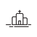 پیش‌نمایش فایل easter-church-3940636 از پک تعطیلات عید پاک