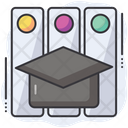 پیش‌نمایش فایل library-hat-5008837 از پک آموزش آنلاین