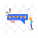پیش‌نمایش فایل five-stars-5482026 از پک بازخورد خرید و بانکداری