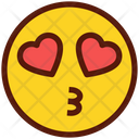 پیش‌نمایش فایل heart-eyes-5641246 از پک ایموجی‌ها