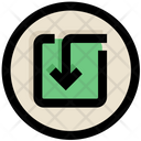 پیش‌نمایش فایل receive-arrow-2183837 از پک طراحی رابط و تجربه کاربری