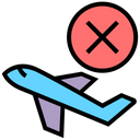 پیش‌نمایش فایل cancel-airplane-2221420 از پک ویروس کرونا