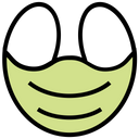 پیش‌نمایش فایل mask-2221444 از پک ویروس کرونا