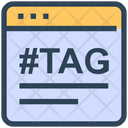 پیش‌نمایش فایل hashtag-2265685 از پک سئو و وب