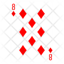 پیش‌نمایش فایل diamond-eight-2280252 از پک کارت‌های پوکر