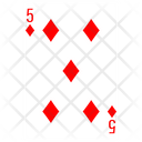 پیش‌نمایش فایل diamond-five-2280255 از پک کارت‌های پوکر