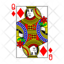 پیش‌نمایش فایل diamond-queen-2280248 از پک کارت‌های پوکر