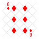 پیش‌نمایش فایل diamond-six-2280254 از پک کارت‌های پوکر