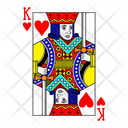 پیش‌نمایش فایل heart-king-2280234 از پک کارت‌های پوکر