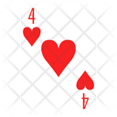 پیش‌نمایش فایل heart-four-2280425 از پک کارت‌های پوکر