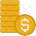 پیش‌نمایش فایل dollar-coins-2506234 از پک بانکداری و مالی