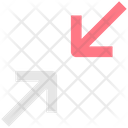 پیش‌نمایش فایل shrink-arrow-2852663 از پک رابط کاربری، جلد ۱۰