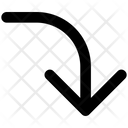 پیش‌نمایش فایل right-down-arrow-2916901 از پک فلش‌ها