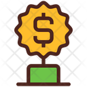 پیش‌نمایش فایل dollar-trophy-2973824 از پک جوایز ۲