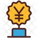 پیش‌نمایش فایل yen-trophy-2973822 از پک جوایز ۲