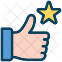 پیش‌نمایش فایل thumb-up-with-star-3691934 از پک وفاداری ۲