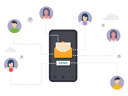 پیش‌نمایش فایل running-email-campaign-advertising-9894427 از پک متفرقه