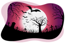 پیش‌نمایش فایل halloween-graveyard-scene-2761969 از پک هالووین