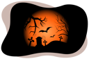 پیش‌نمایش فایل haunted-graveyard-2761966 از پک هالووین