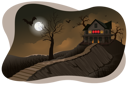 پیش‌نمایش فایل haunted-house-2761949 از پک هالووین