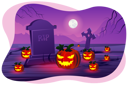 پیش‌نمایش فایل rip-board-in-graveyard-2761948 از پک هالووین